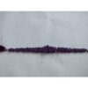 Natural Deep Purple Amethyst Gemstone Faceted Israel Cut Drops Stone Beads 1 Strings GSB142